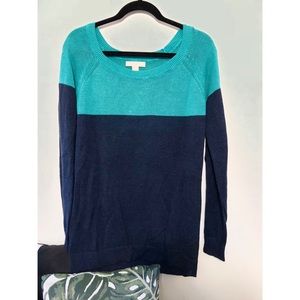 ❌ SOLD ❌ Banana Republic Color-Block Sweater (S)